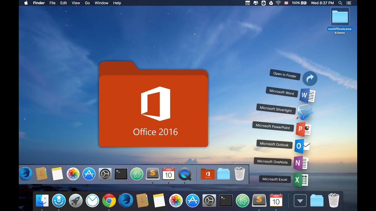 ms office for mac os x free download
